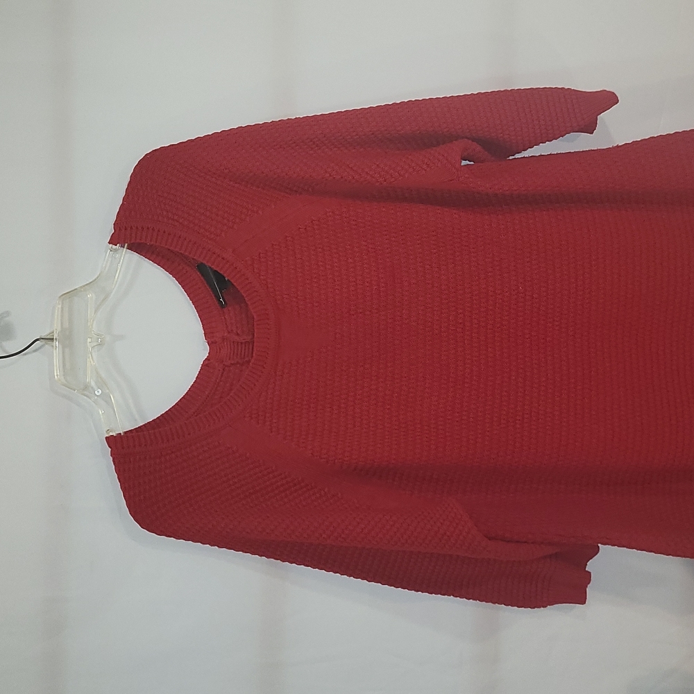 Pre-owned Red Lane Bryant Scoop Neck Sweater
